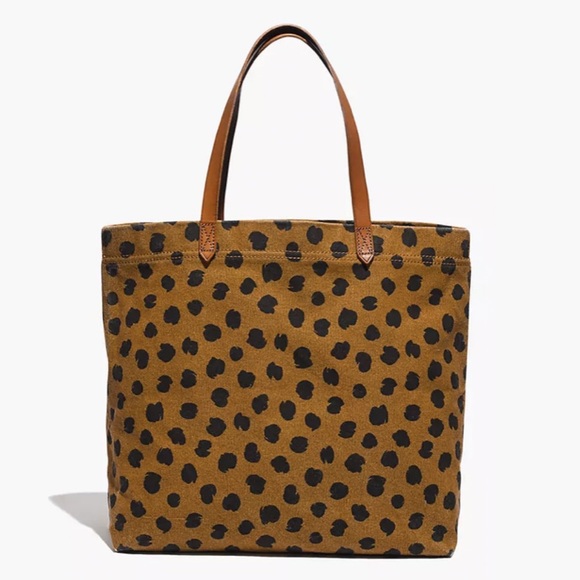 Madewell Handbags - Madewell Canvas Transport Tote in Painted Spots